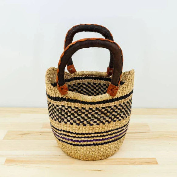 U-Shopper Tote Basket Bag, Small