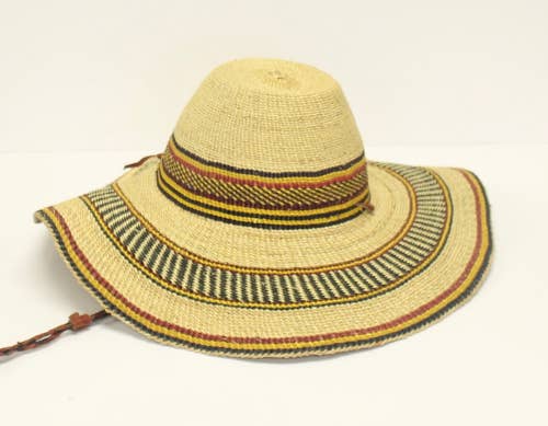 African Straw Sun Hat