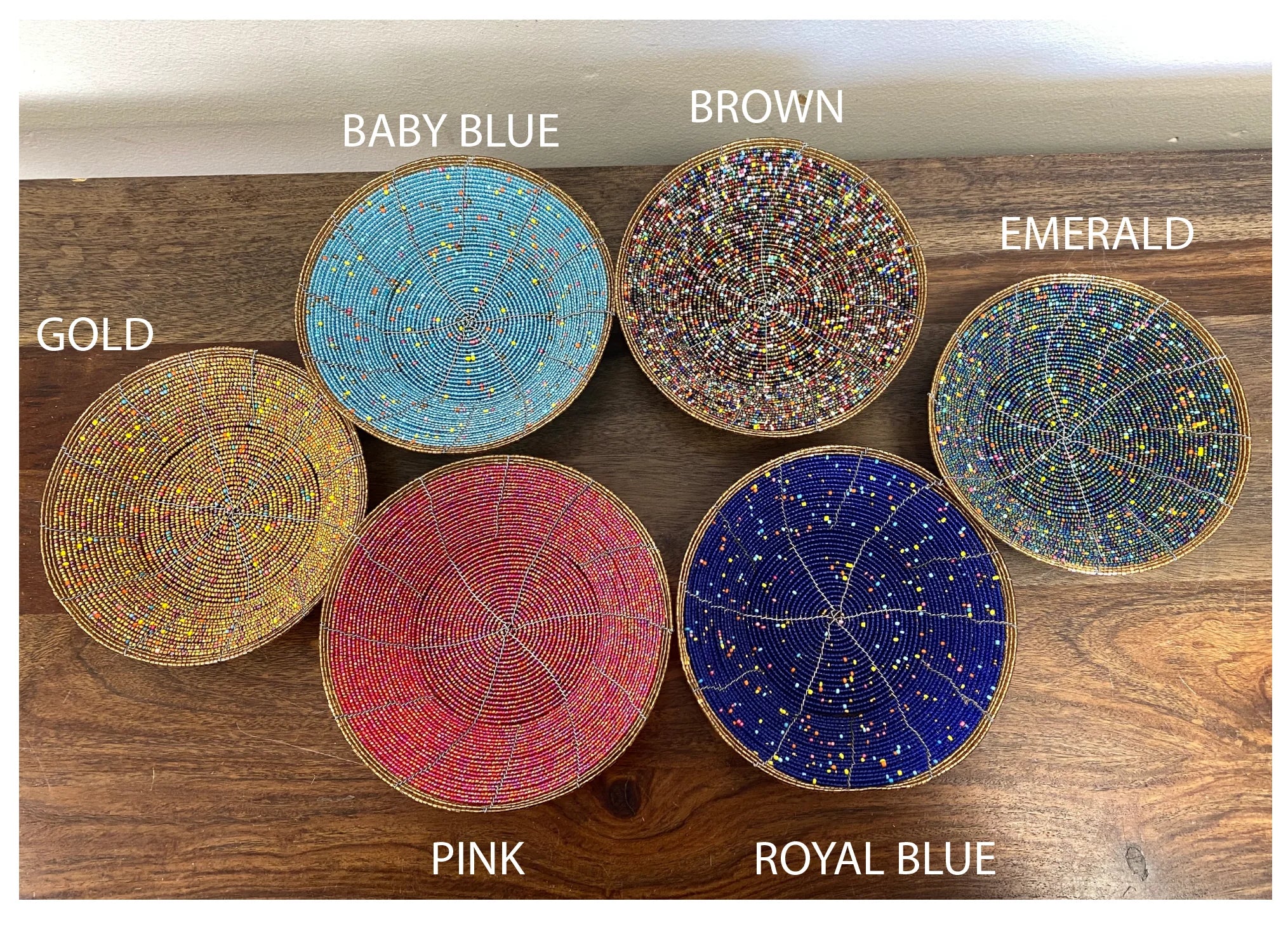 Beaded Bowl Organizer