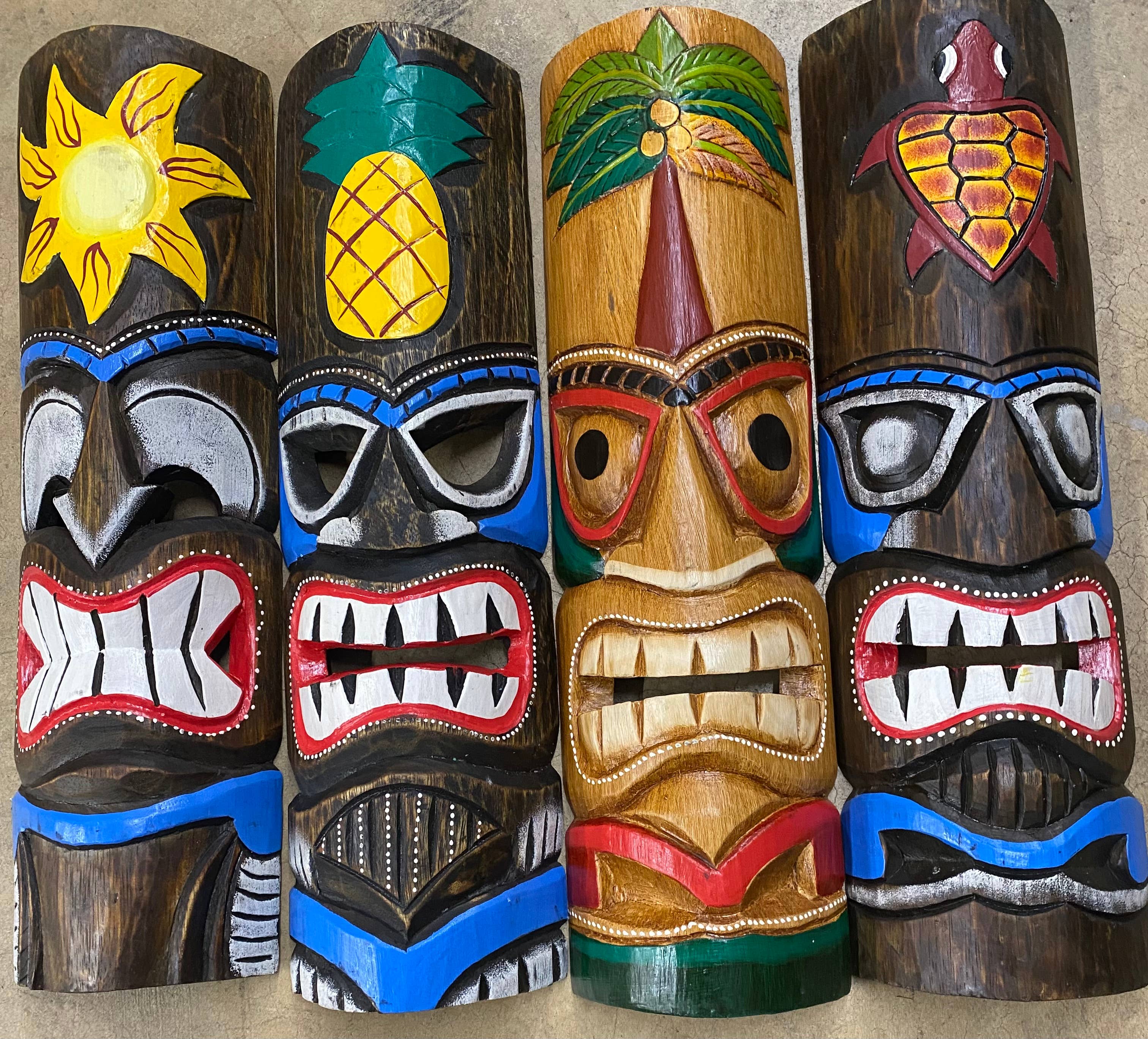 Bamboo Tiki Mask