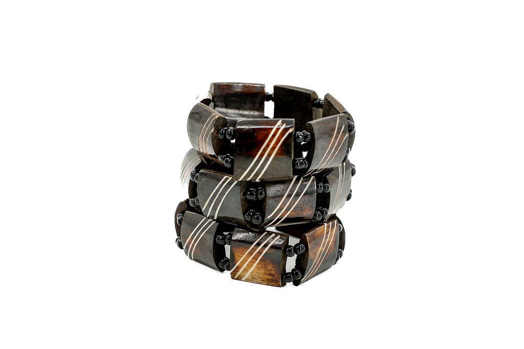 Bone Bracelets, Set of 12