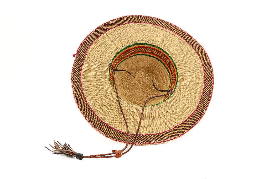 African Straw Sun Hat