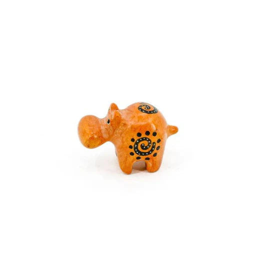 Hippo Soapstone Animal Figurine