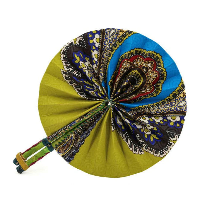 Handheld Fabric Folding Fan
