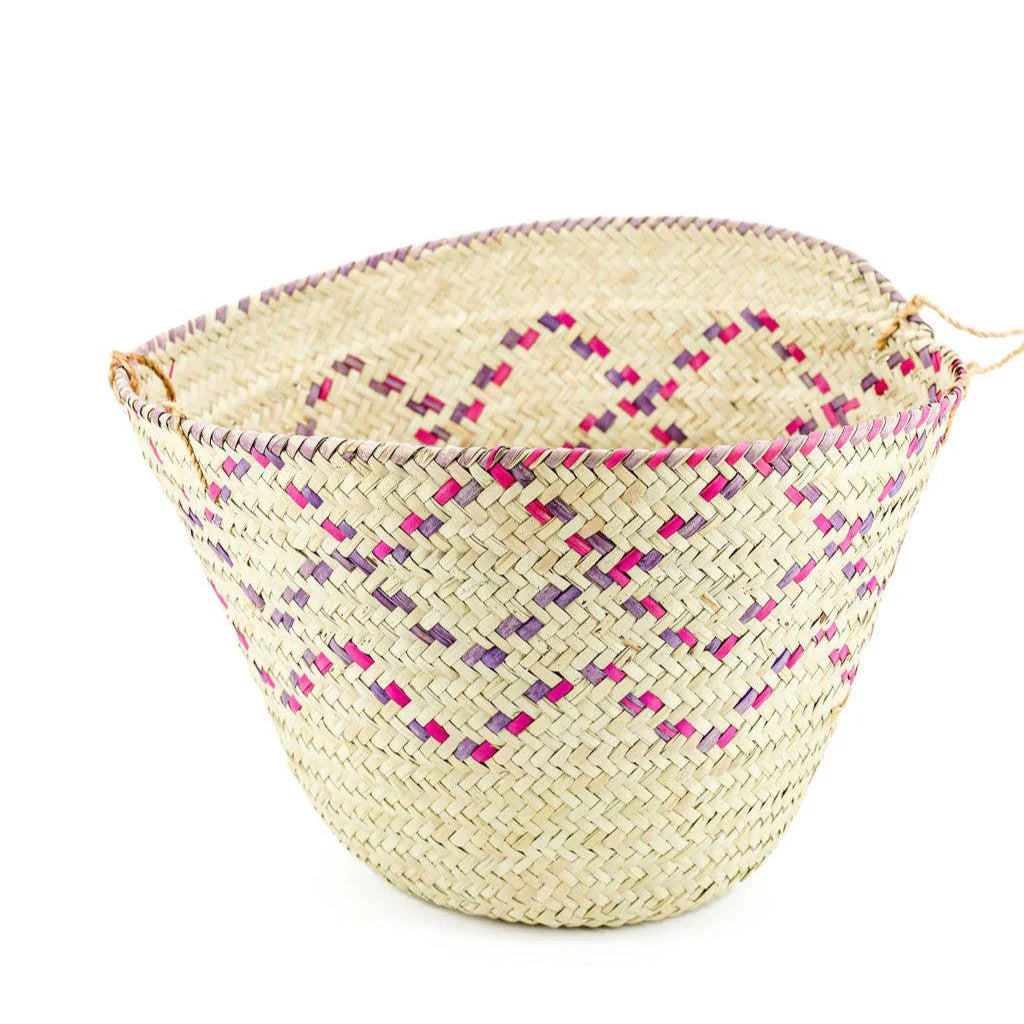 Kikapu Vegan Palm Tote Basket