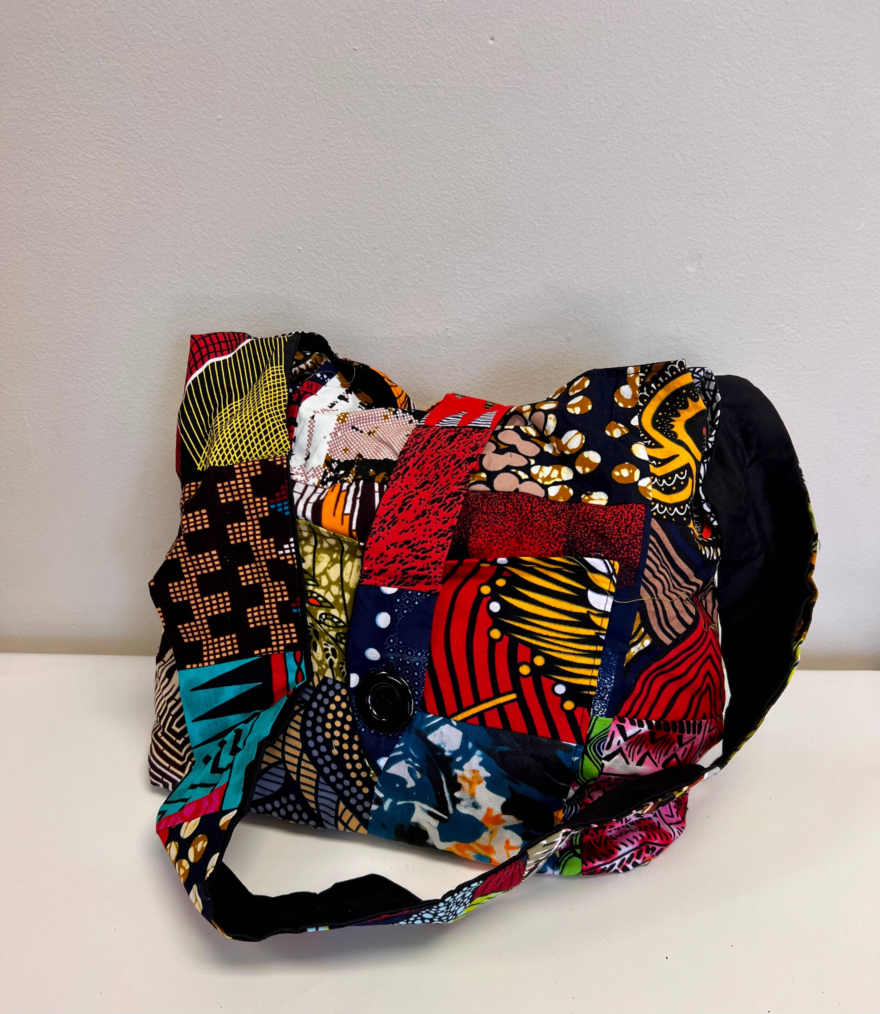 Lois Patchwork Crossbody Sling Bag