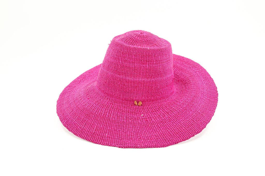 Colorful African Straw Sun Hat