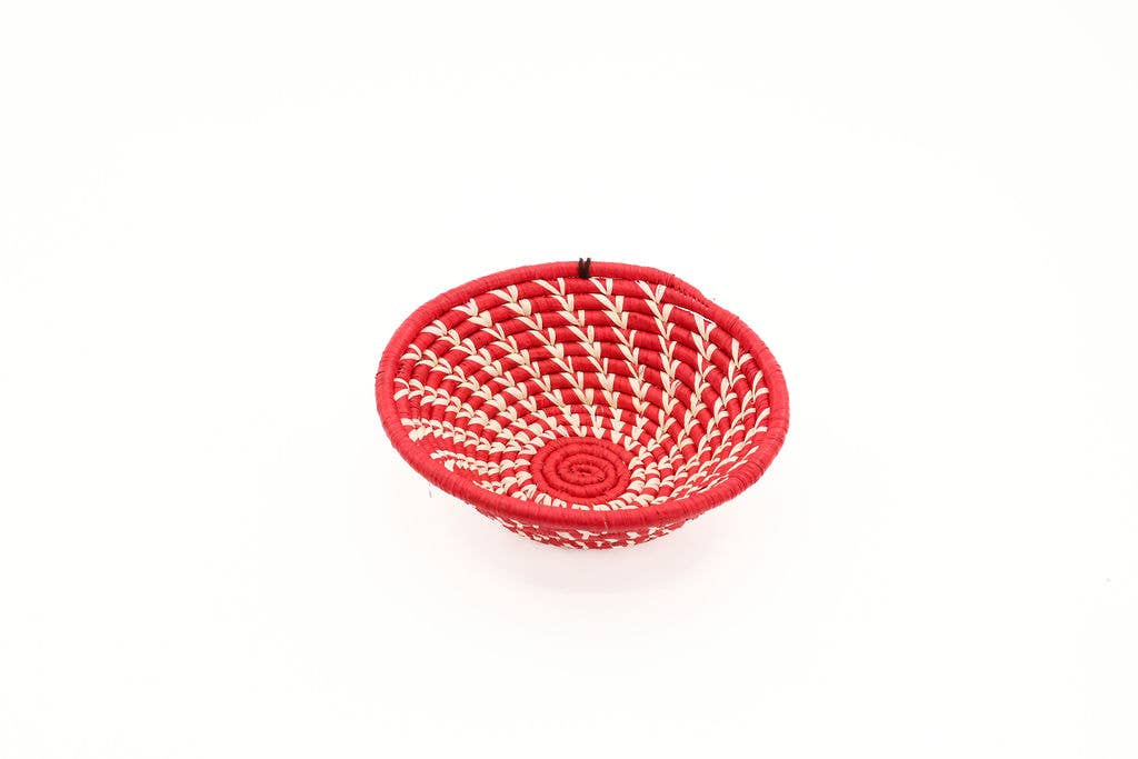 Raffia Fruit Basket, Assorted Colors