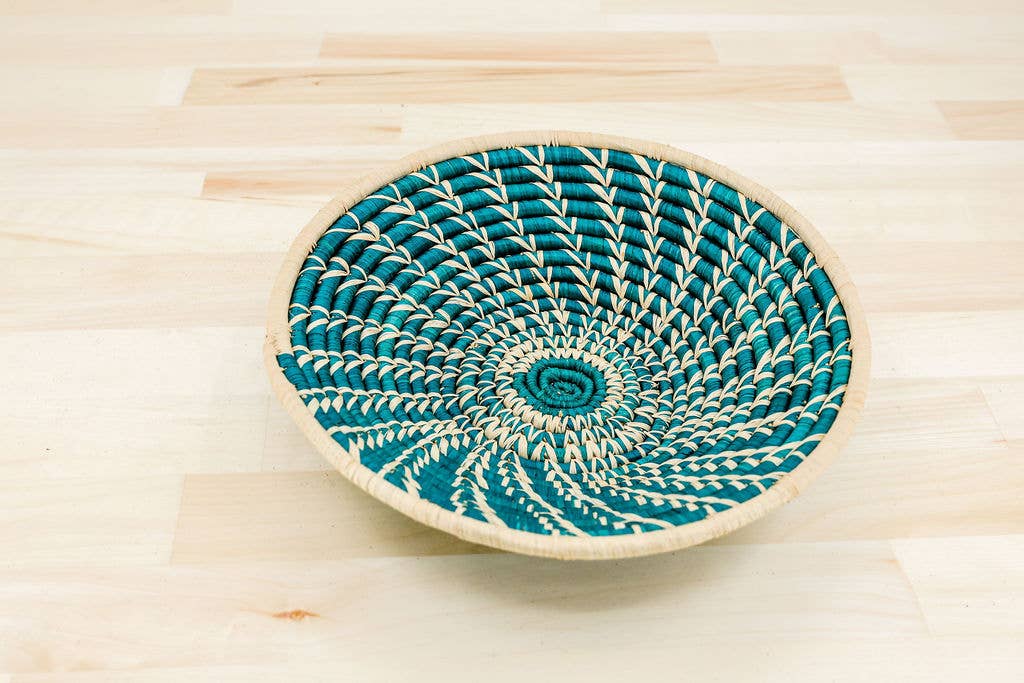 Raffia Fruit Basket, Assorted Colors