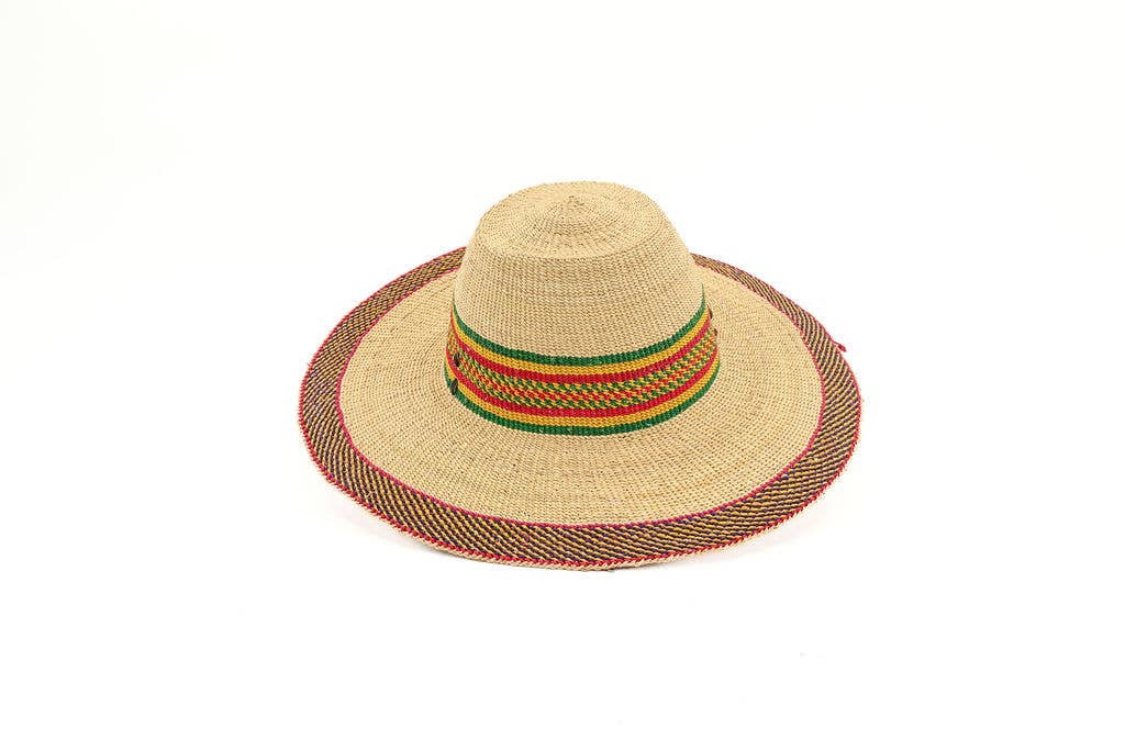 African Straw Sun Hat