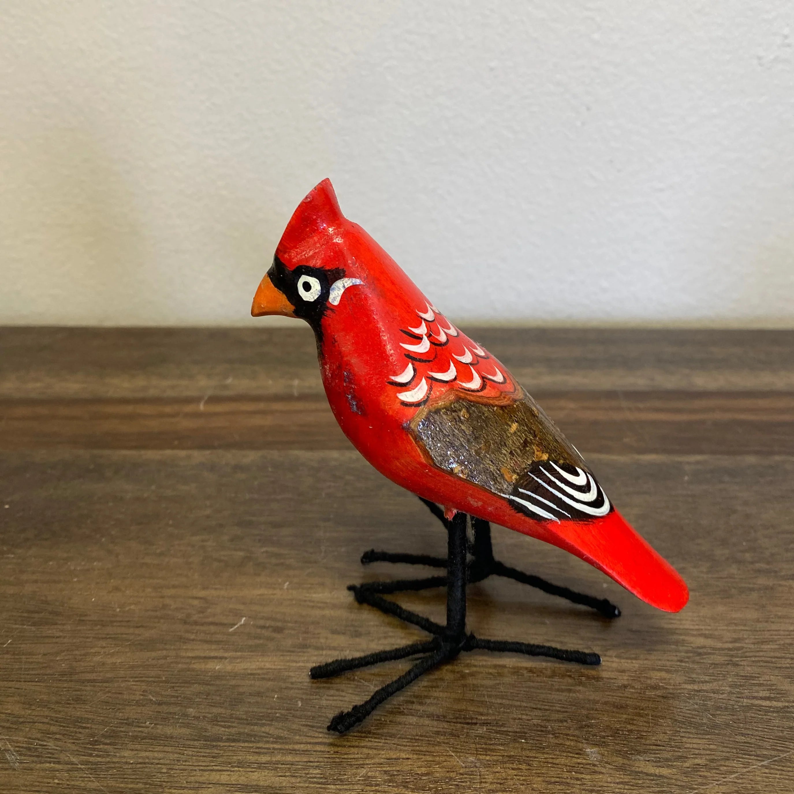 Handpainted Standing Bird Figurines