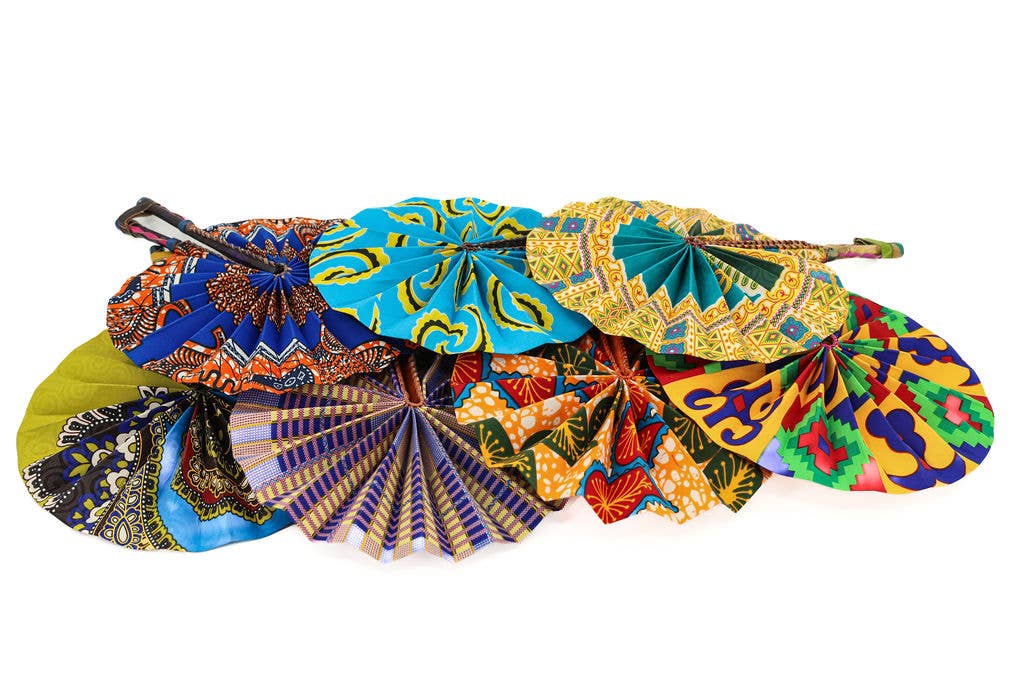 Handheld Fabric Folding Fan