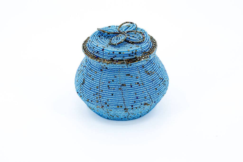 Beaded Pot Jewelry Organizer