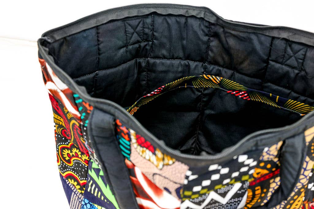 Patchwork Tote Bag