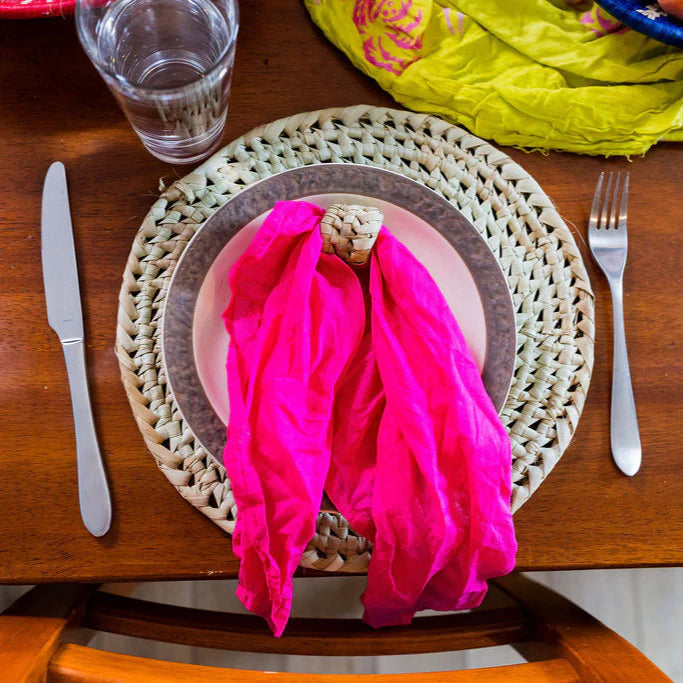 Palm Leaf Placemat, Set of 4