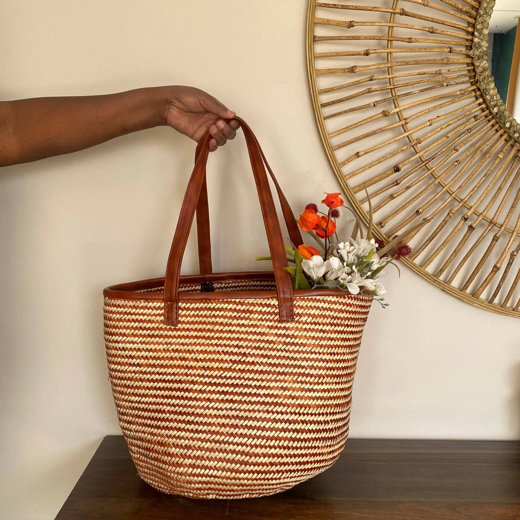 Kikapu Long Handled Tote bag