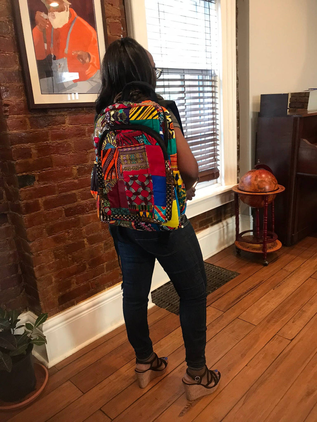 Patchwork Backpack