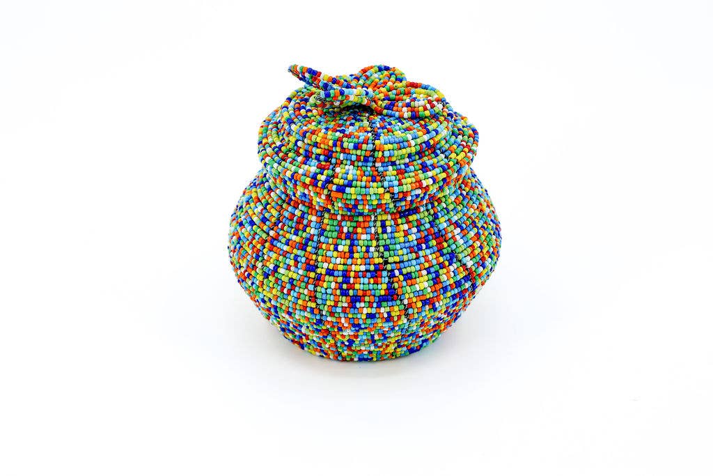 Beaded Pot Jewelry Organizer