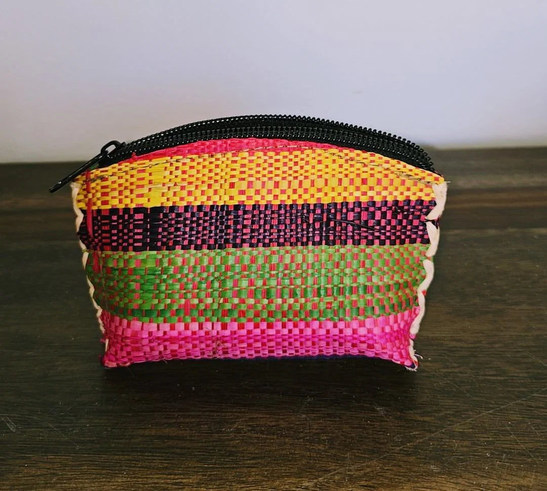 Small Raffia Pockets, Set of 6