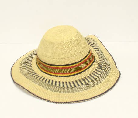 African Straw Sun Hat