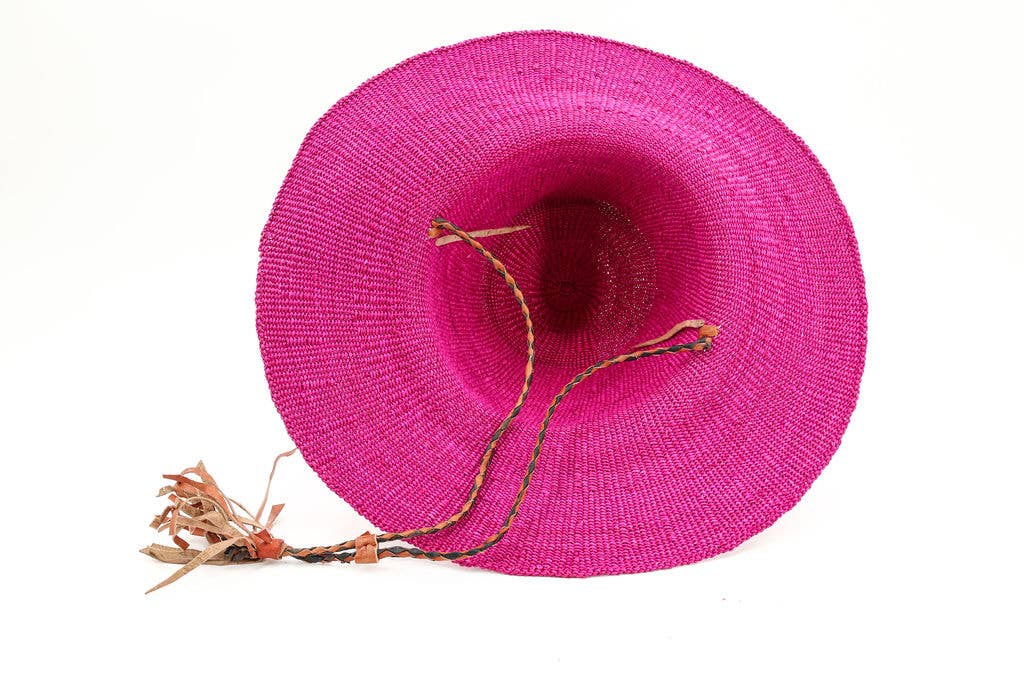 Colorful African Straw Sun Hat