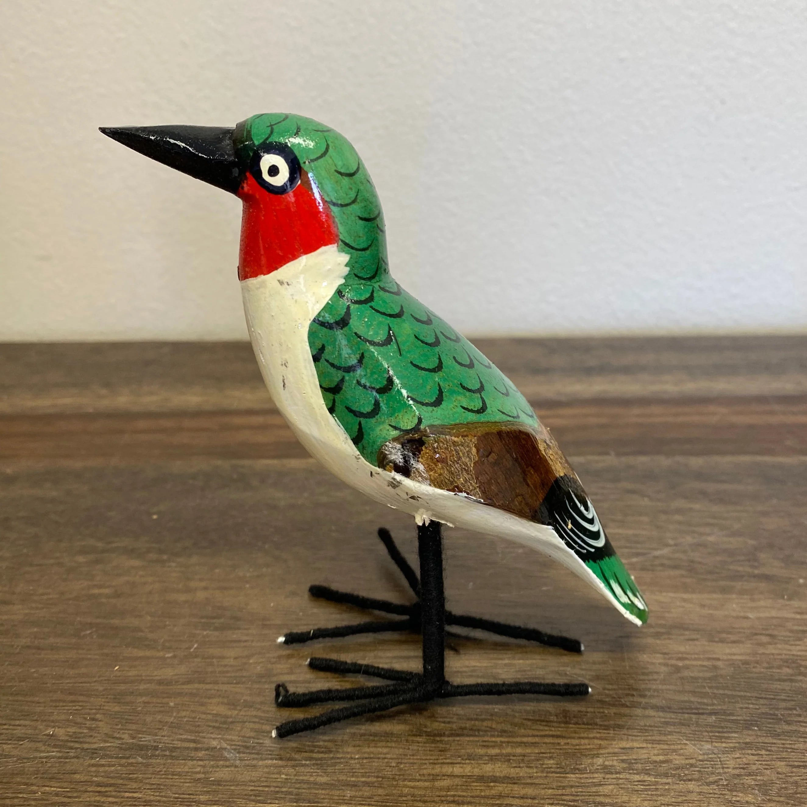 Handpainted Standing Bird Figurines