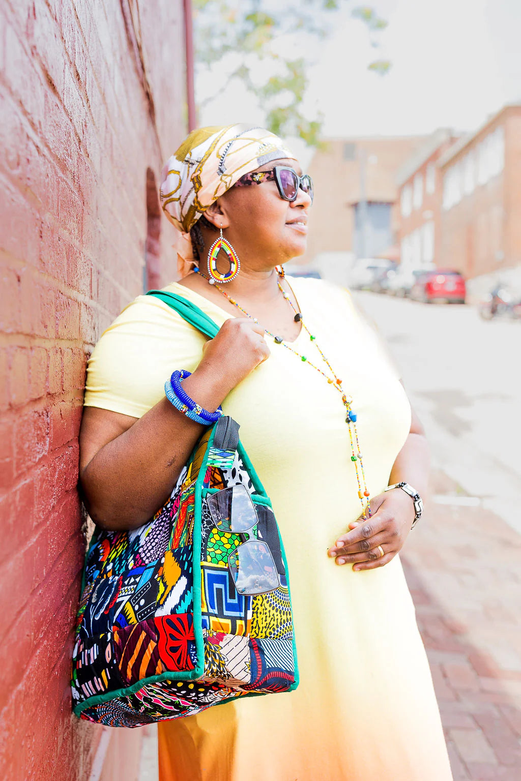 Maasai Hoop Beaded Earrings, Set of 12