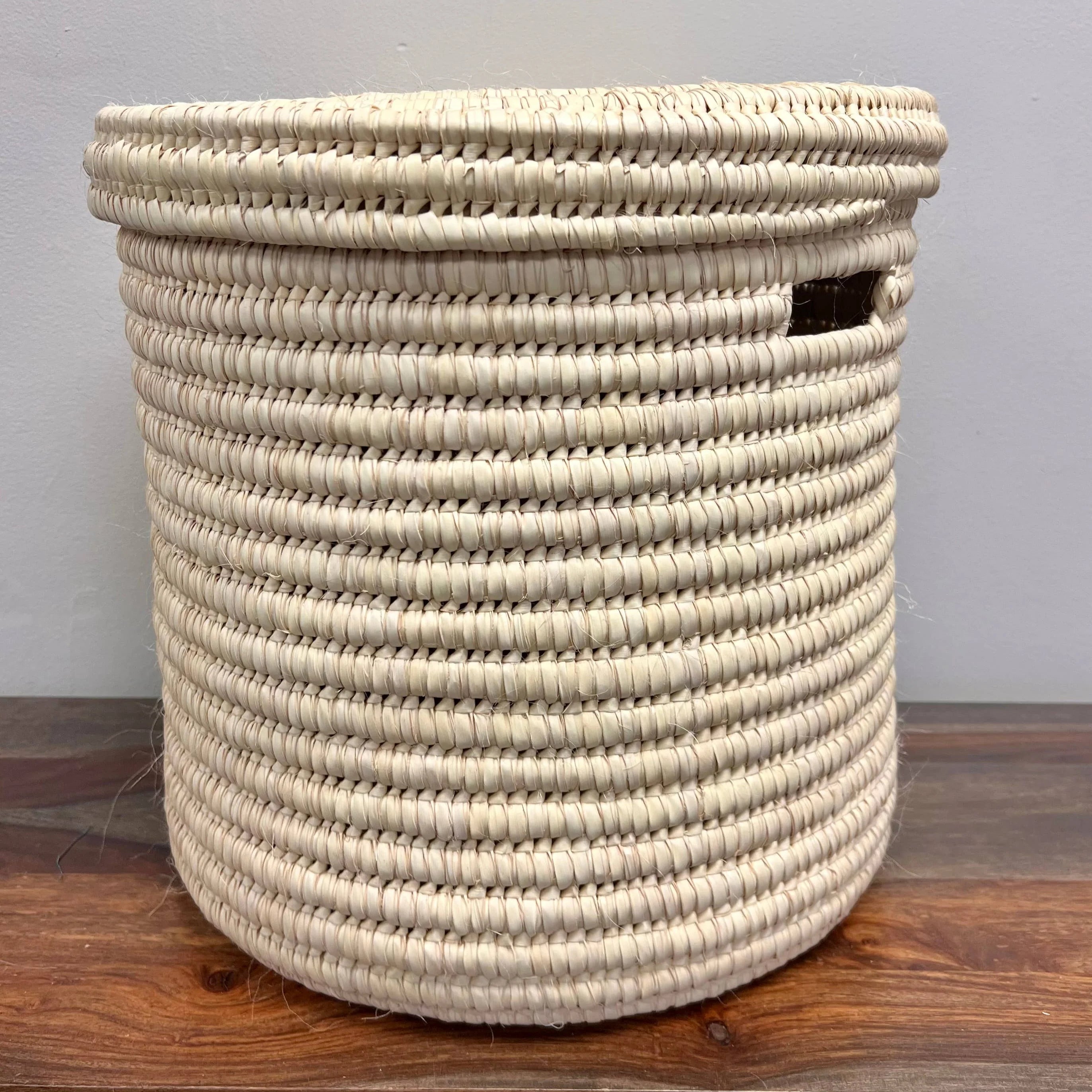 Lidded Turkana Laundry Hamper