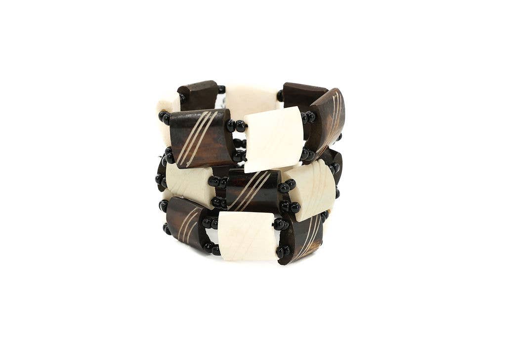 Bone Bracelets, Set of 12