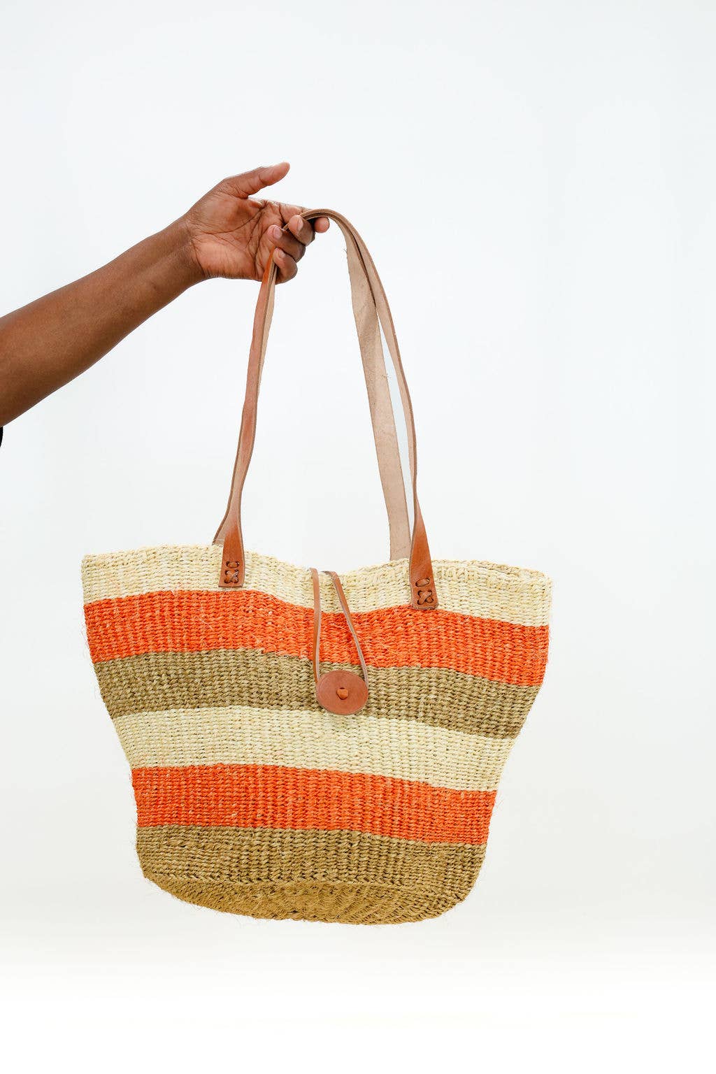 Tropical Wilma Long Handled Tote Bag