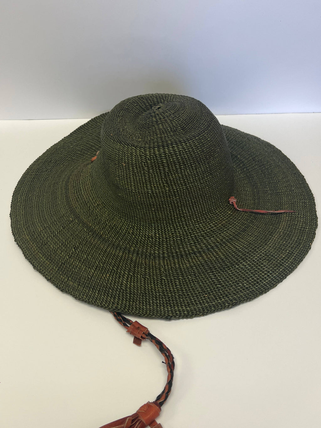 Colorful African Straw Sun Hat