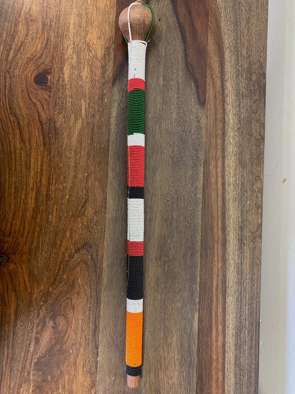 Maasai Beaded Talking Stick
