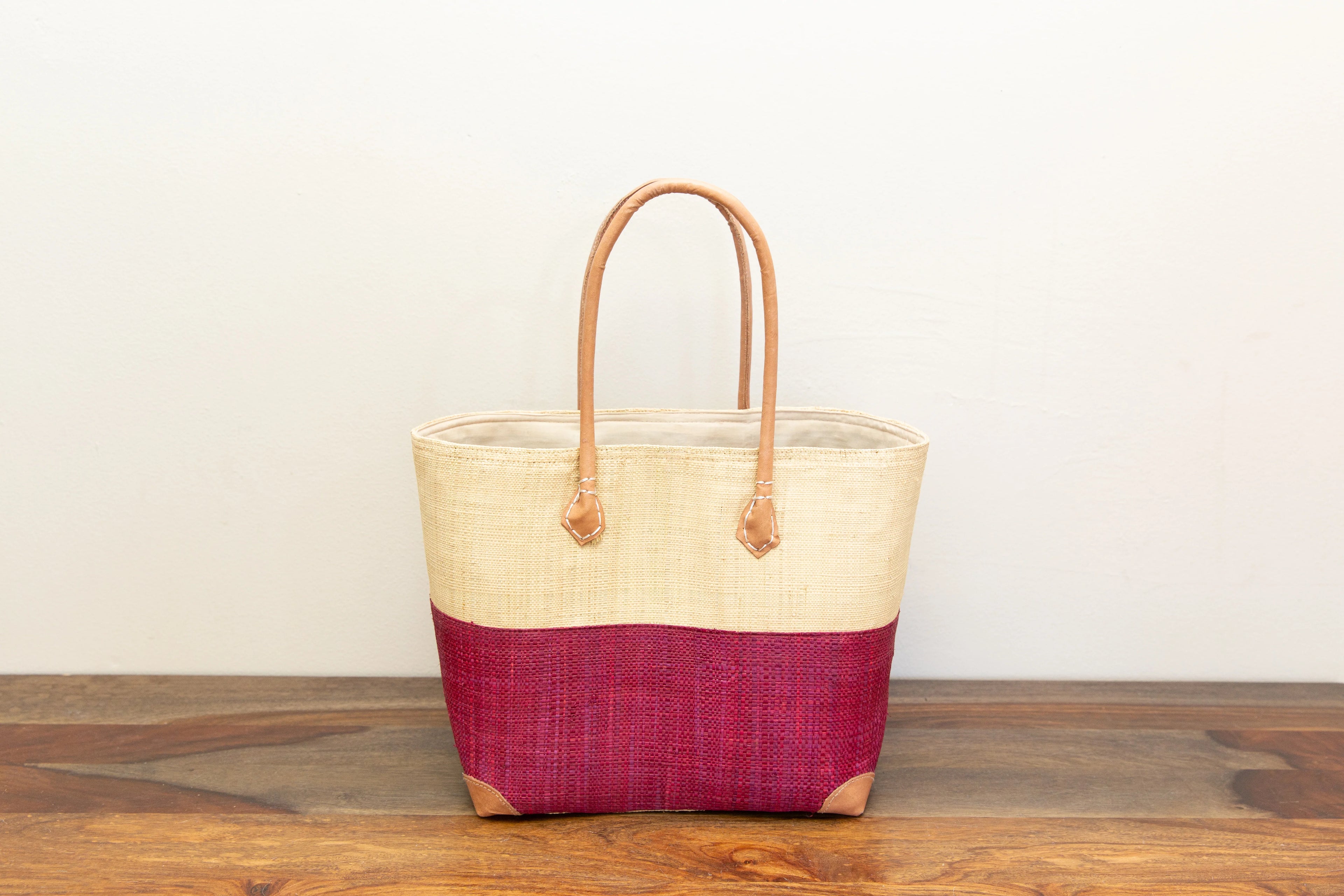 Madagascar Two-Tone Tote Bag