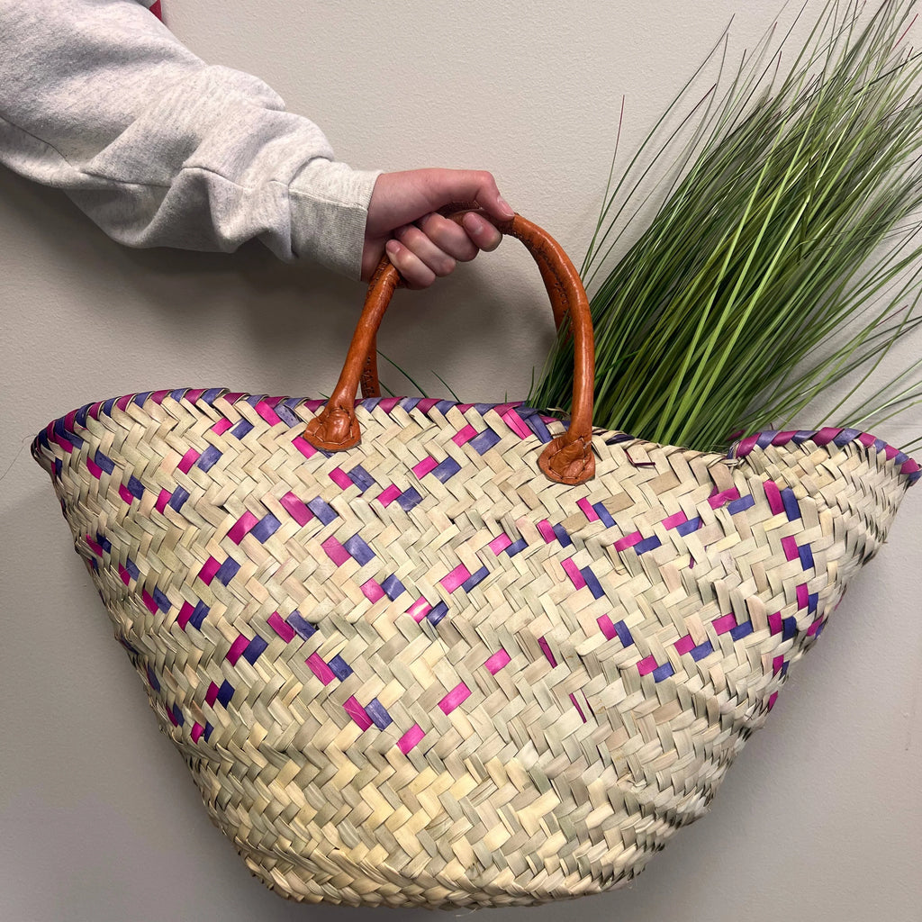 Kikapu Palm Tote Basket