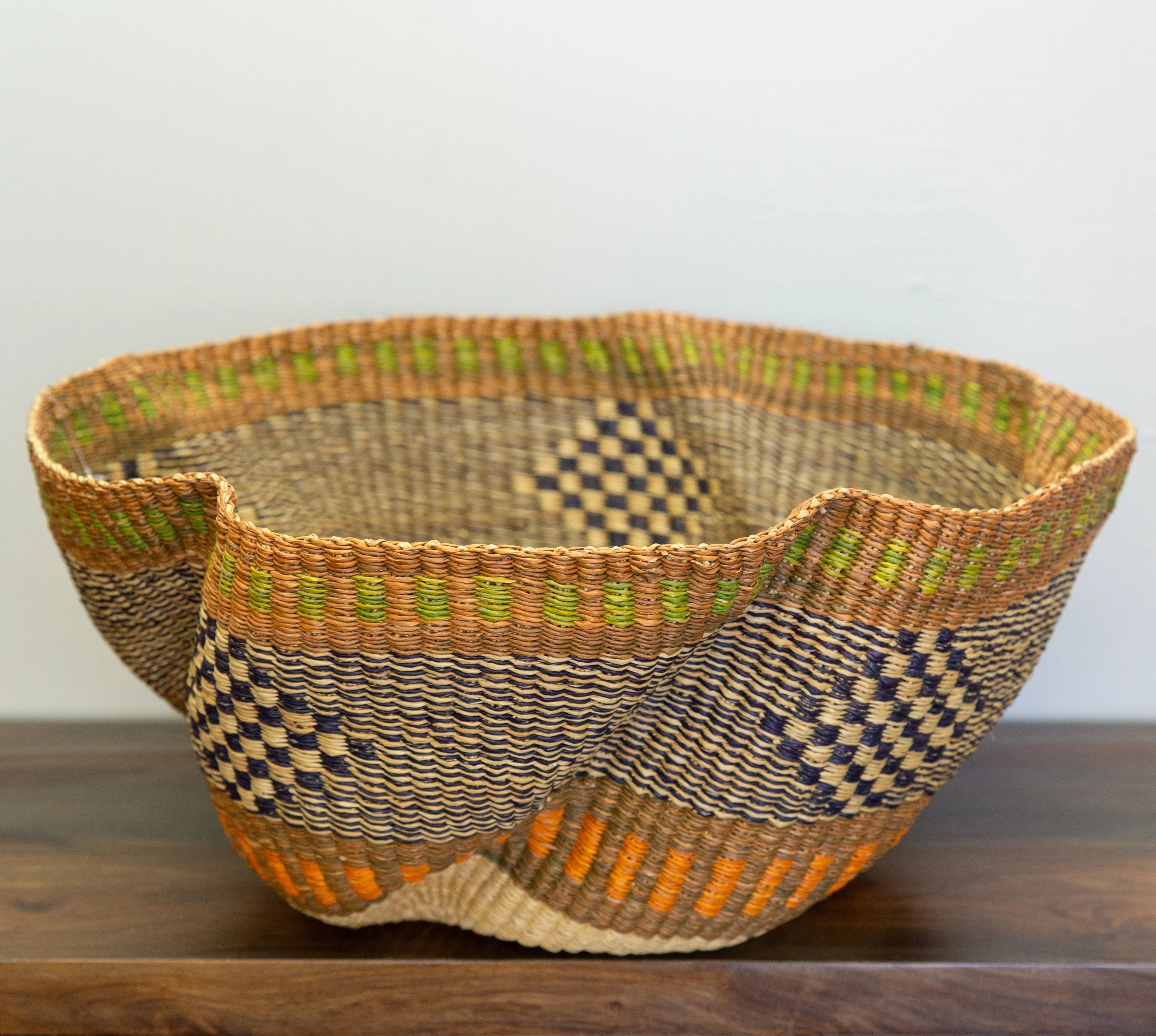 Wavy Decorative Storage Basket