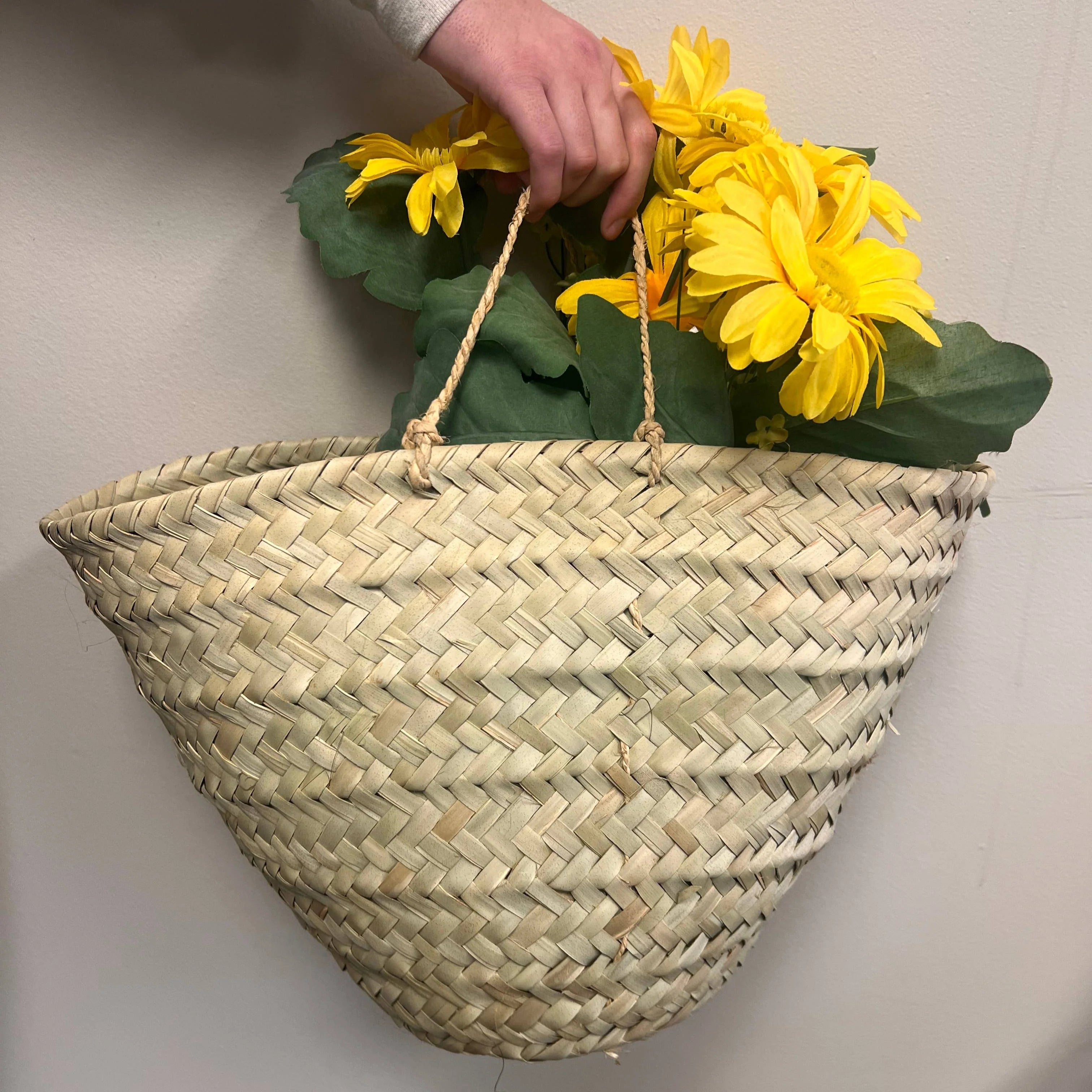 Kikapu Vegan Palm Tote Basket
