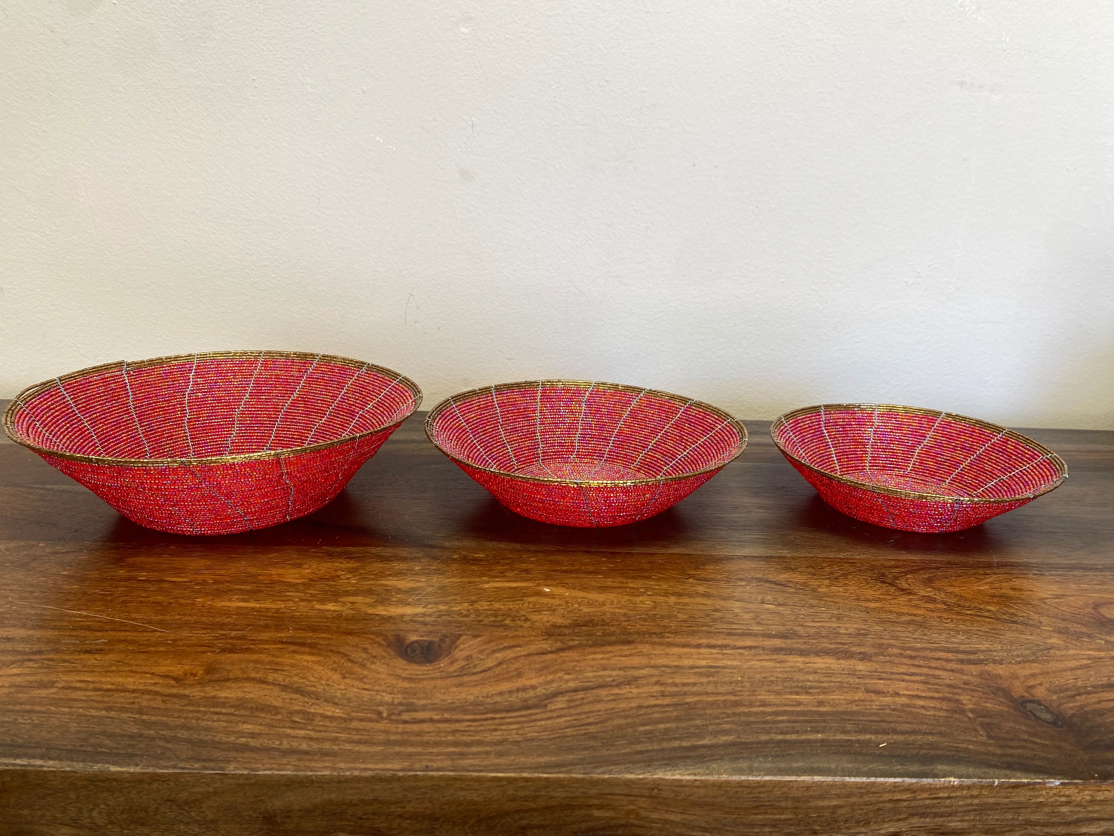 Beaded Bowl Organizer