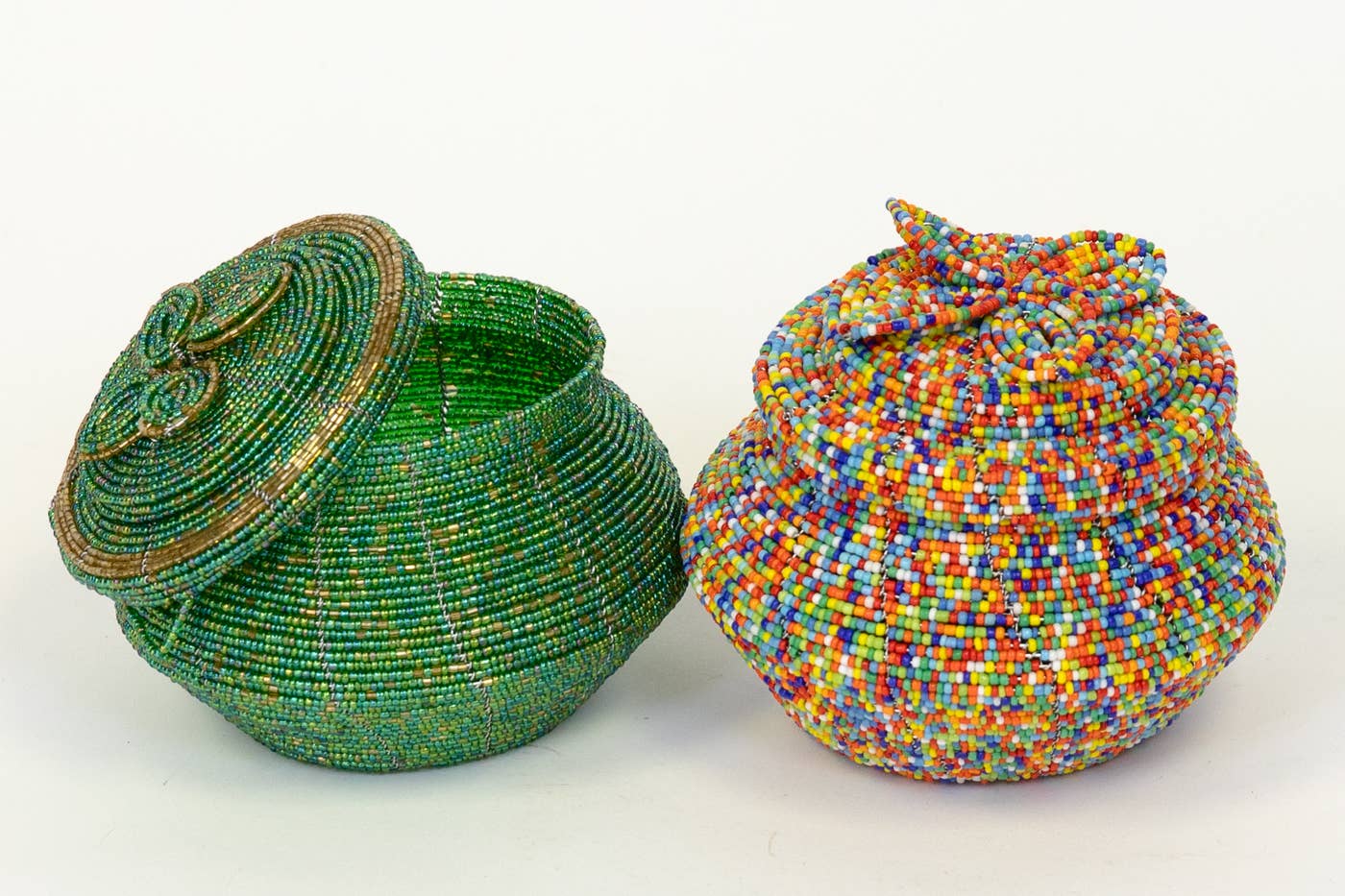 Beaded Pot Jewelry Organizer