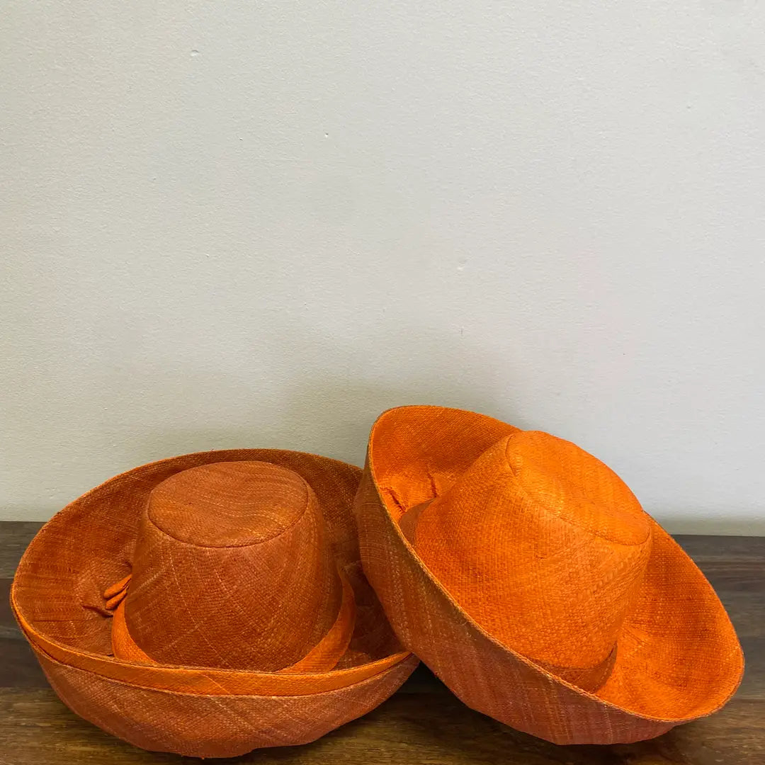 Short Brim Sun Hat, Handmade in Madagascar