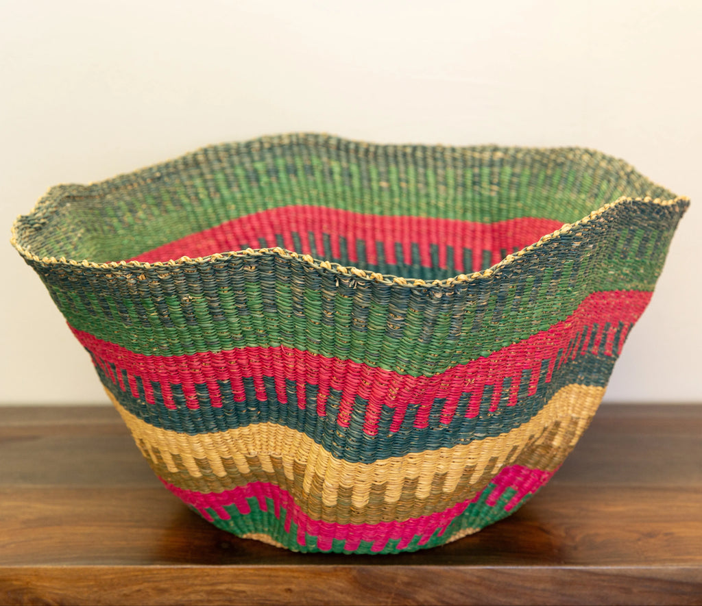 Wavy Decorative Storage Basket