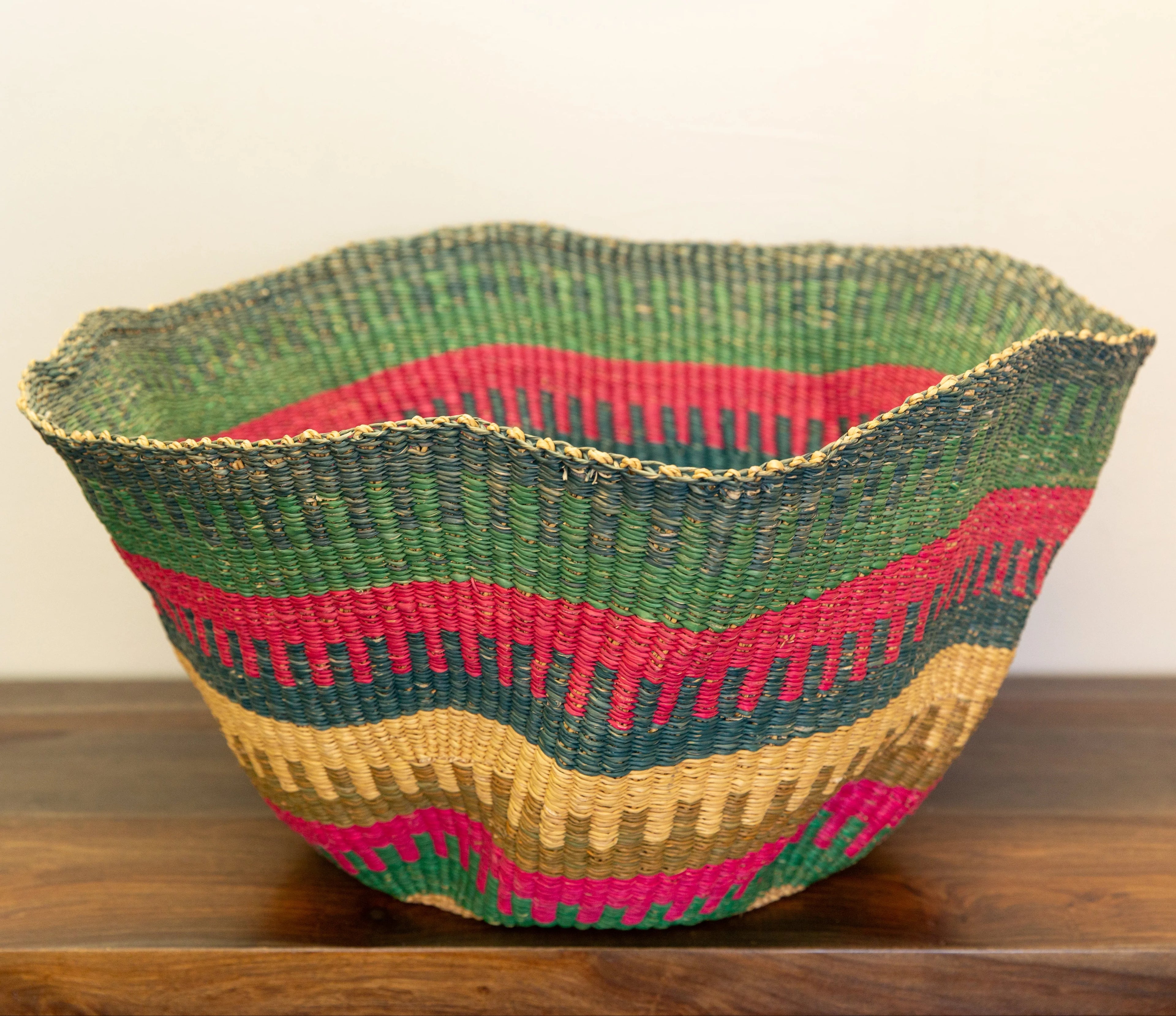 Wavy Decorative Storage Basket