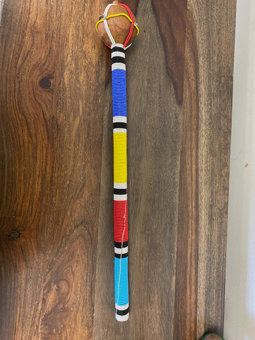 Maasai Beaded Talking Stick