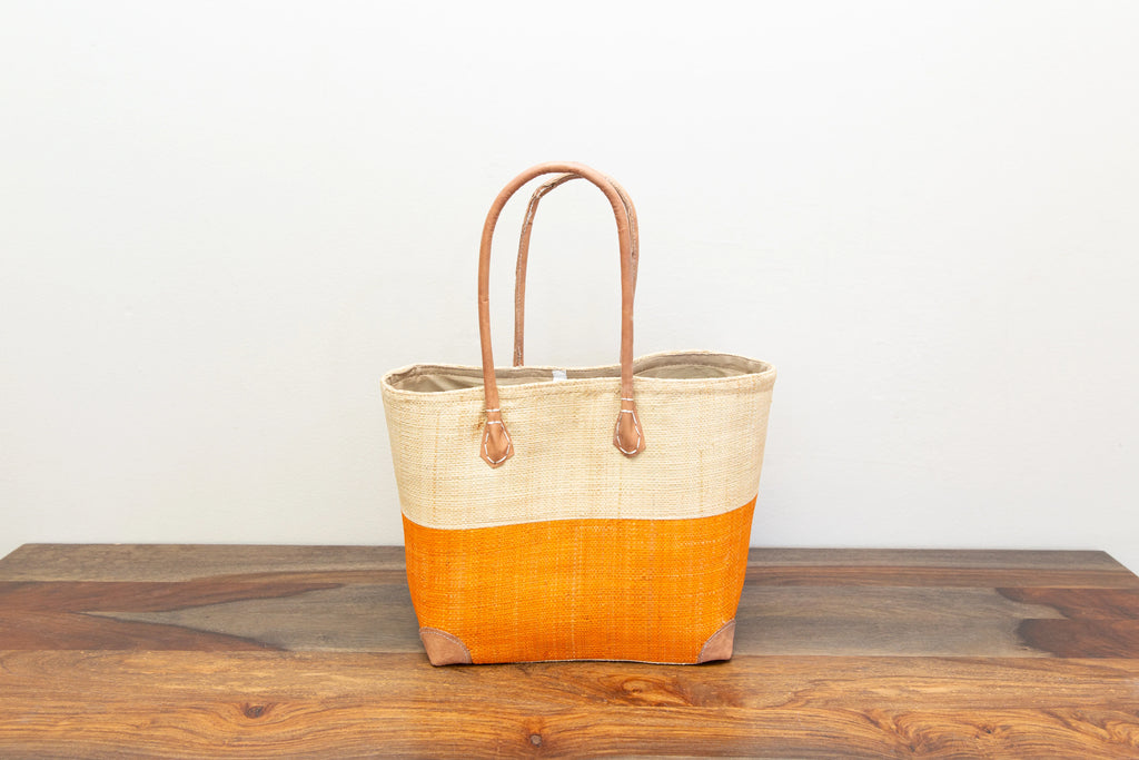 Madagascar Two-Tone Tote Bag