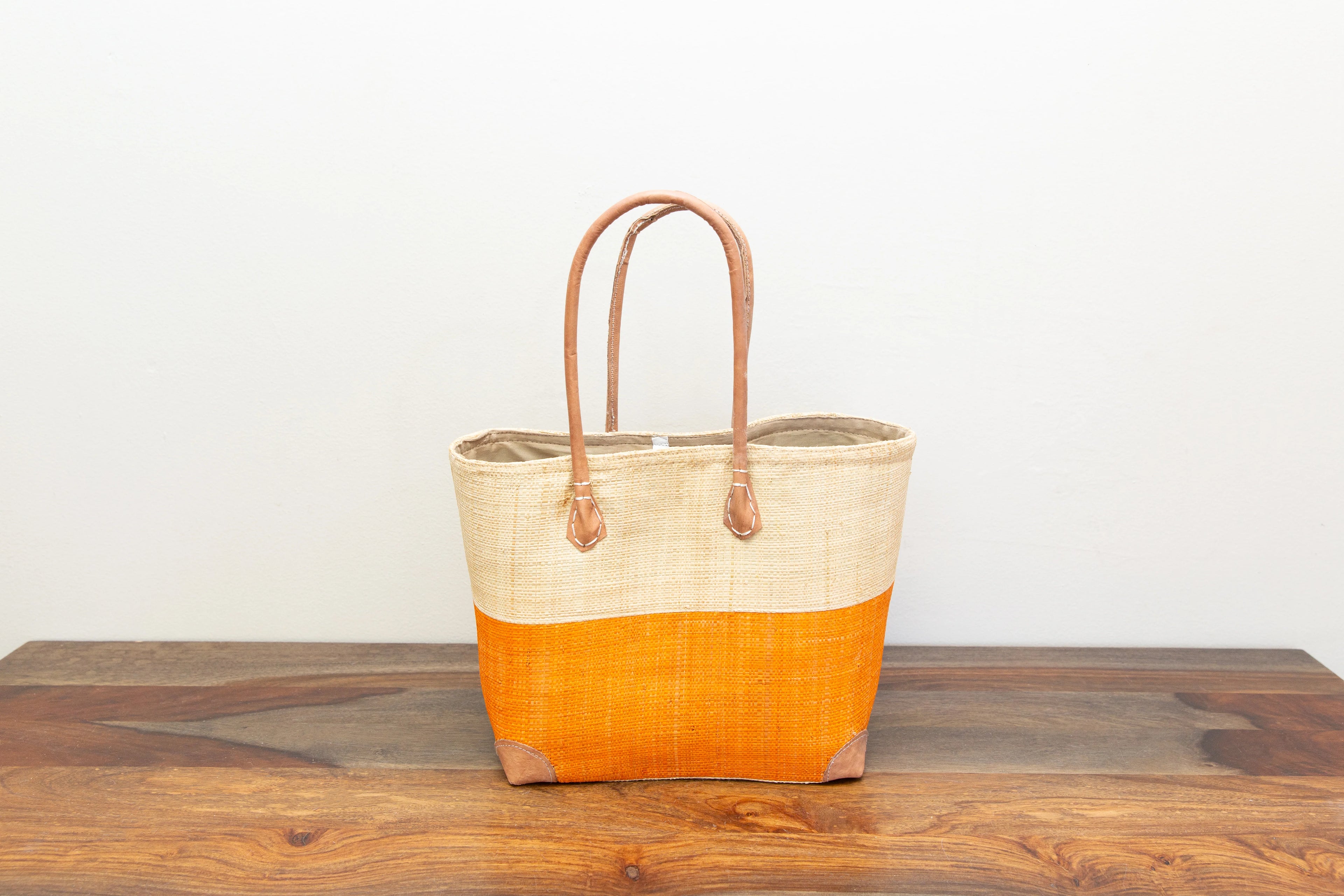 Madagascar Two-Tone Tote Bag