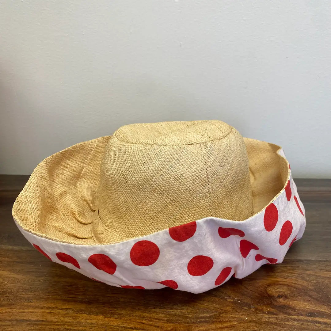 Short Brim Sun Hat, Handmade in Madagascar