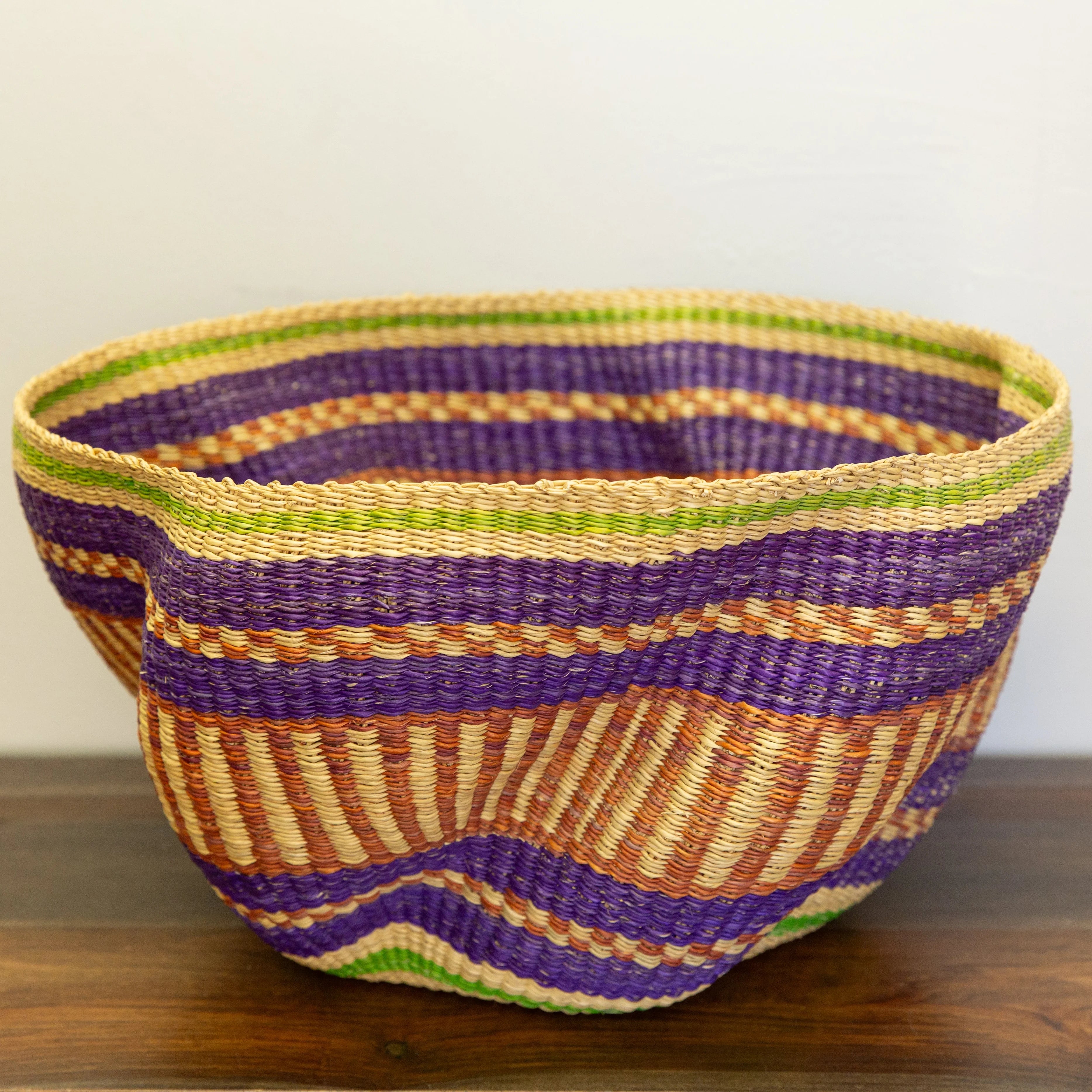 Wavy Decorative Storage Basket